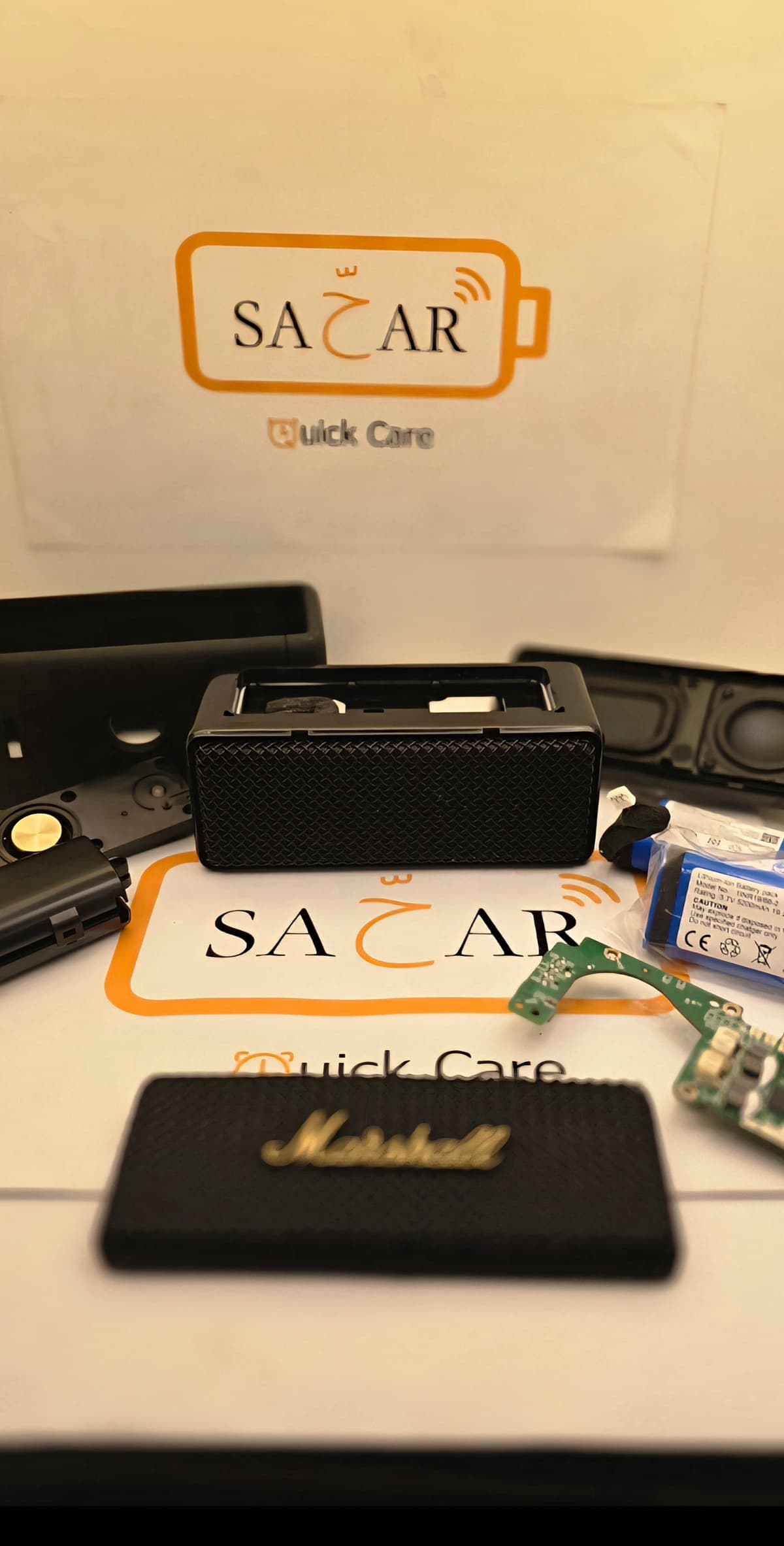 Marshall emberton 2 sound problem 