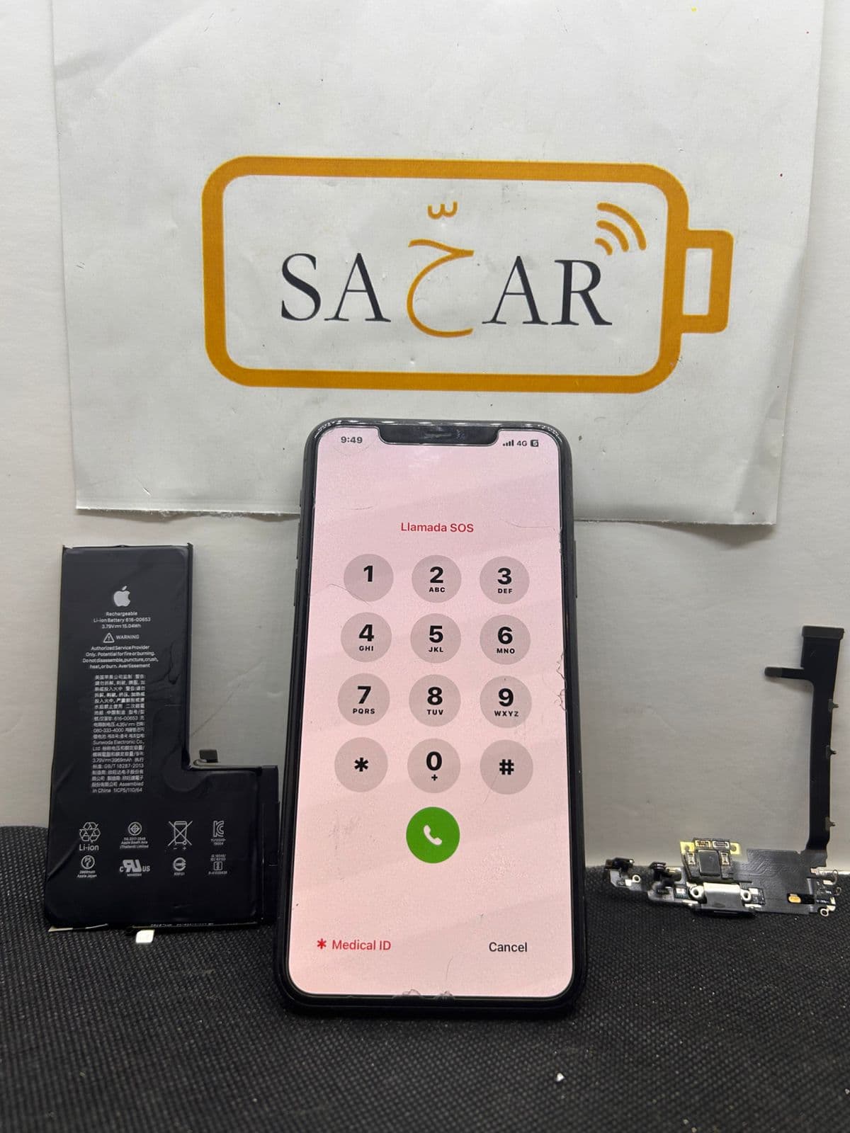 Iphone 11 pro max battery and flat charge