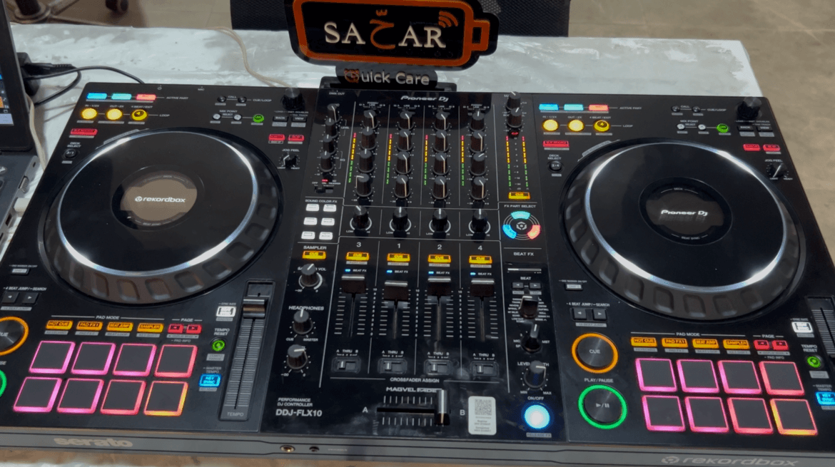 Pioneer DDJ-FLX10 Liquid Damage Repair | Emergency Spill Fix & Restoration | DDJ-FLX10 water damage cleaning | DJ equipment corrosion repair service